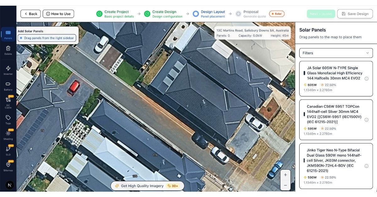 SolarHub CRM Dashboard